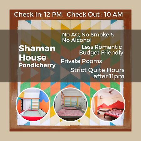 Shaman House Apartment Пондичери Екстериор снимка